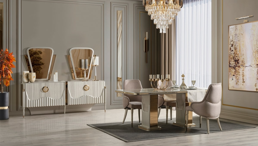 Lunara Modern Dining Room - 1171