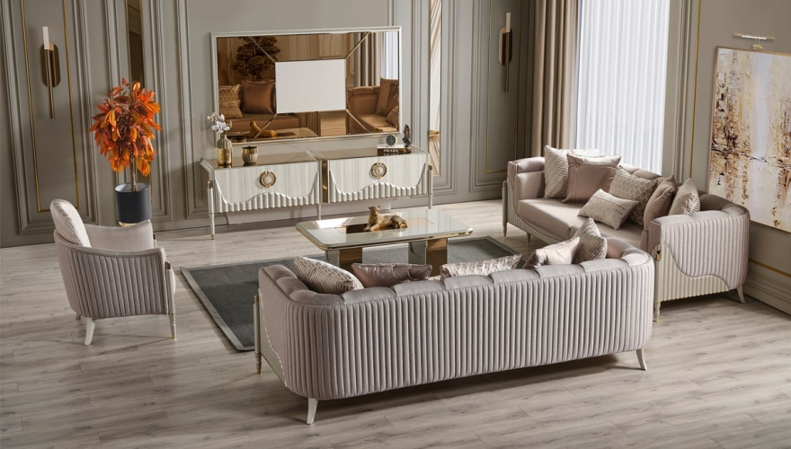 Lunara Modern Sofa Set - 1171