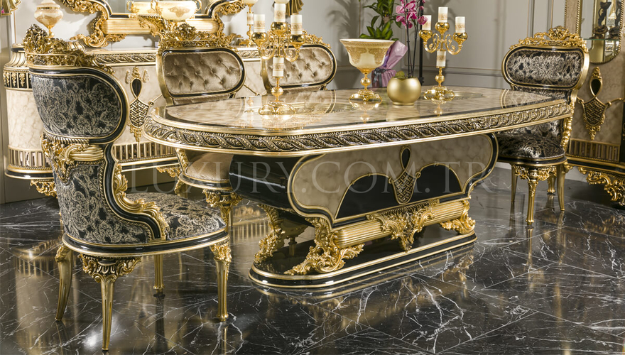 Luxury Anemon Classic Dining Room - 8