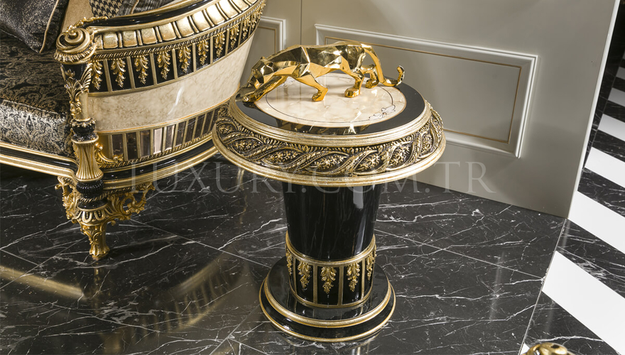 Luxury Anemon Classic Sofa Set - 4