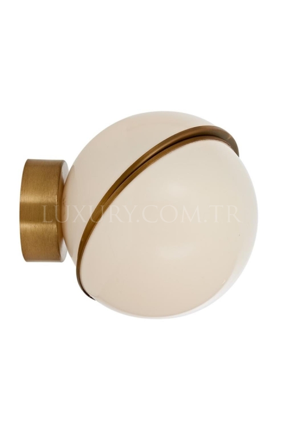 Luxury AP-60350-1EB Eskitme Kaplama Aplik E14 Metal Pleksi 15cm - Luxury Avize ve Aydınlatma