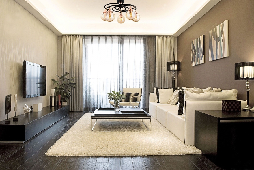 Luxury AR-1661-5BSY Black Boyalı Modern Chandelier E27 Metal Cam 60cm - 2