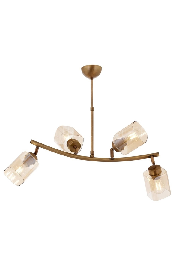 Luxury AV-60272-4E-YM Eskitme Kaplama Modern Avize E27 Metal 60x36cm - Luxury Avize ve Aydınlatma