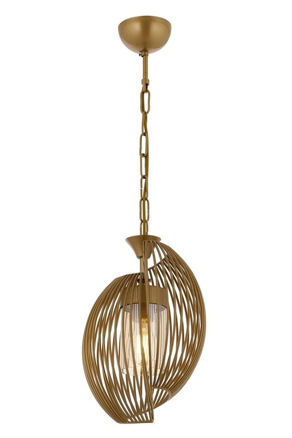 Luxury AV-60397-1BSA Eskitme Boyalı Modern Avize E27 Metal Cam 20cm - Luxury Avize ve Aydınlatma