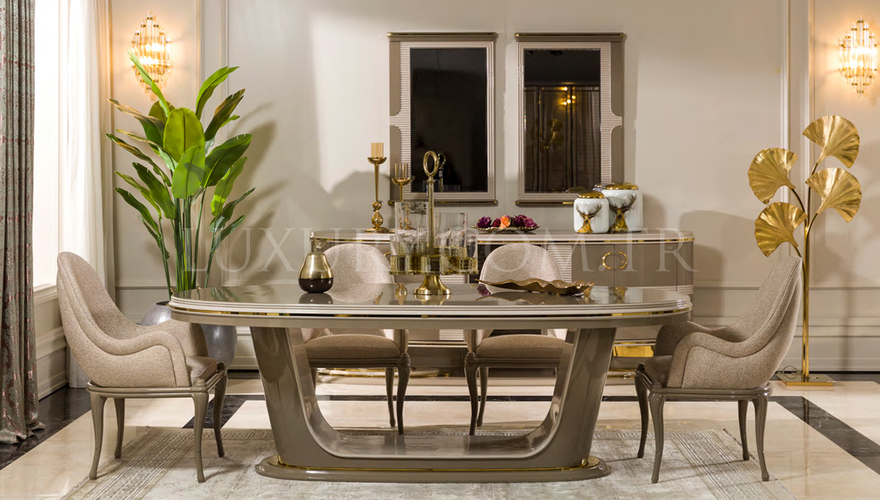 Luxury Fendi Modern Dining Room - 2