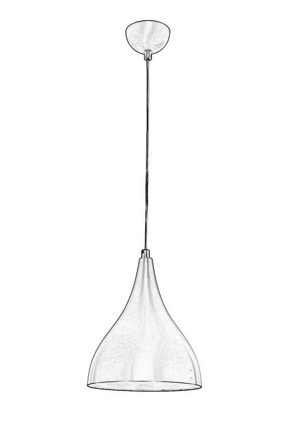 Luxury L-4100-M1-CPR-20 Bakır Kaplama Modern Chandelier E27 Metal 22cm - 2