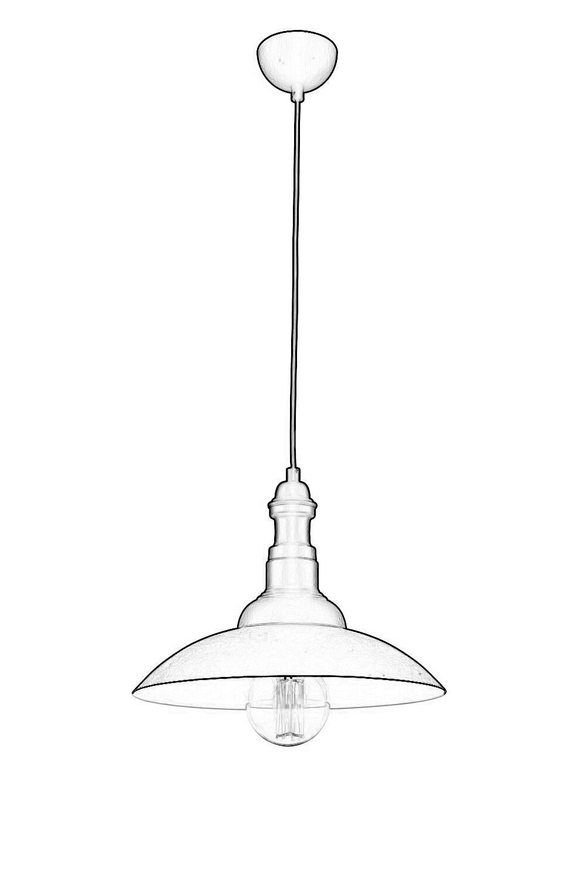 Luxury L-4100-M5-BSY Black Boyalı Modern Chandelier E27 Metal 35cm - 3