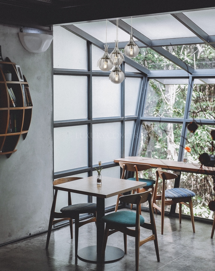 Luxury L-60161-4KT Krom Kaplama Modern Chandelier E27 Metal Cam 40cm - 2