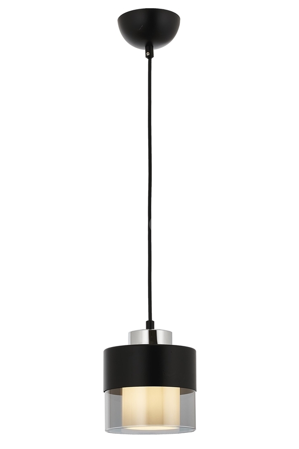 Luxury L-60193-1BSY Black Boyalı Modern Chandelier E27 Metal Cam 15cm - Luxury Avize ve Aydınlatma