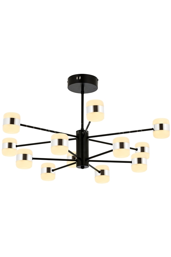 Luxury L-60205-12K Krom Kaplama Modern Chandelier LED Metal Akrilik 85cm - 1