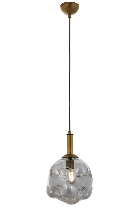 Luxury L-60210-1F Eskitme Kaplama Modern Chandelier E27 Metal Cam 30cm - Luxury Avize ve Aydınlatma