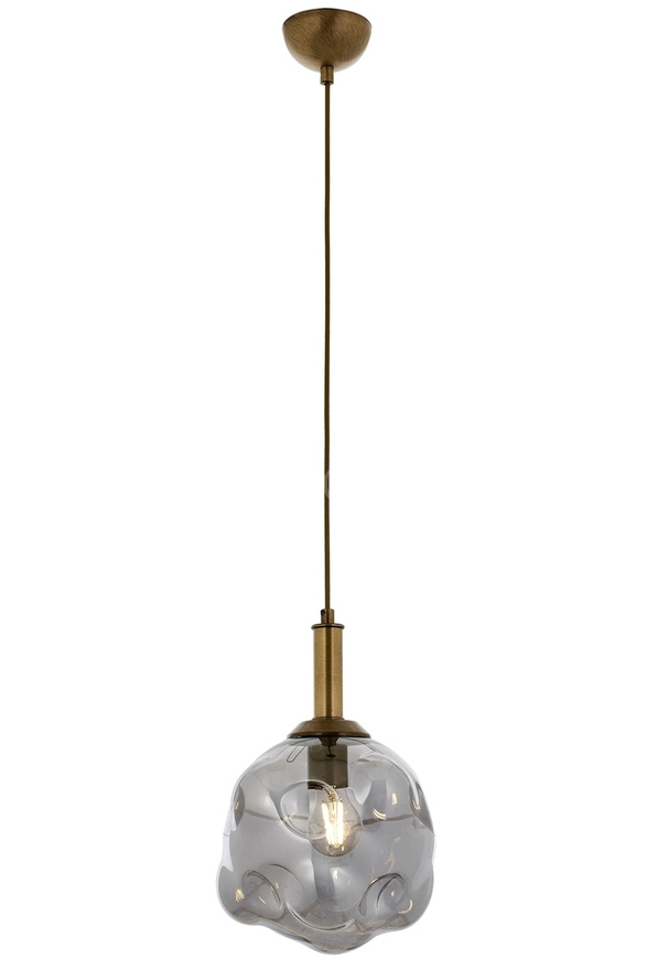 Luxury L-60210-1F Eskitme Kaplama Modern Chandelier E27 Metal Cam 30cm - 1