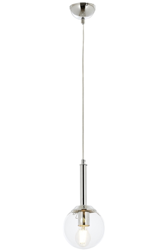 Luxury L-60216-1K Krom Kaplama Modern Chandelier E27 Metal Cam 15cm - Luxury Avize ve Aydınlatma