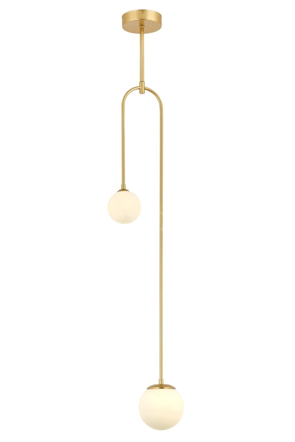 Luxury L-60389-2BSA Sarı Boyalı Modern Chandelier G9 Metal Cam 20x12cm - Luxury Avize ve Aydınlatma