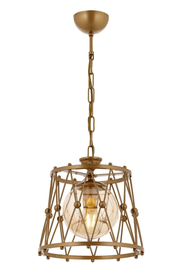 Luxury L-60396-1BSA Eskitme Boyalı Modern Chandelier E27 Metal Cam 28x0cm - Luxury Avize ve Aydınlatma