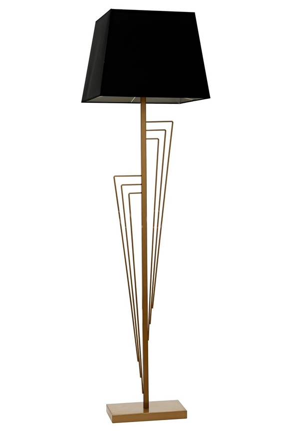 LUXURY LM-9124-1B-E Eskitme Kaplama Lambader E27 Metal Kumaş 42x42cm - Luxury