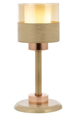 Luxury ML-60193-1KRM Krem Boyalı Desk Lamp E27 Metal Cam 16cm - Luxury Avize ve Aydınlatma