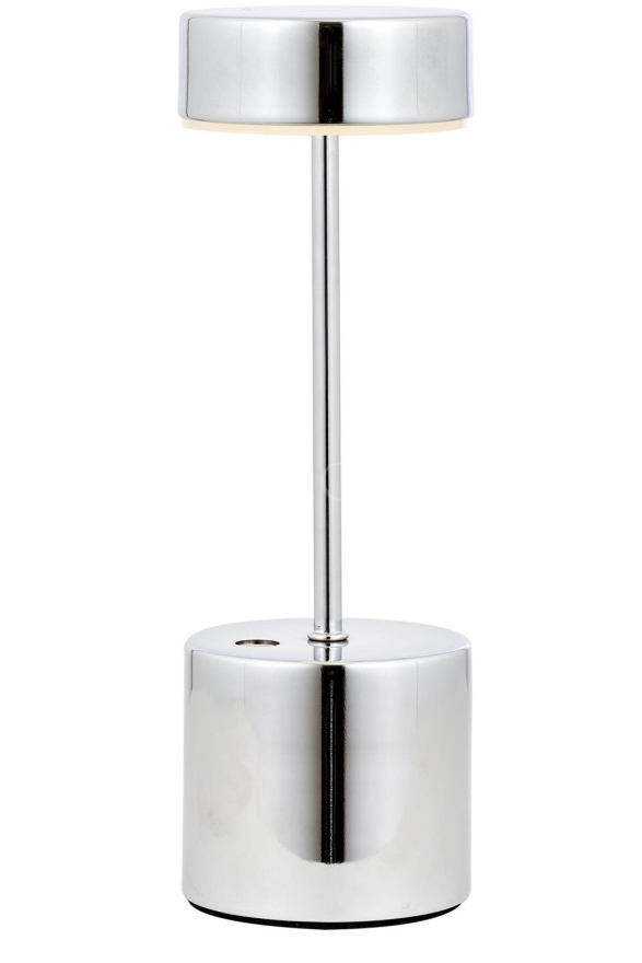 LUXURY ML-64003-K Krom Kaplama Desk Lamp LED Metal Pleksi 9cm - Luxury