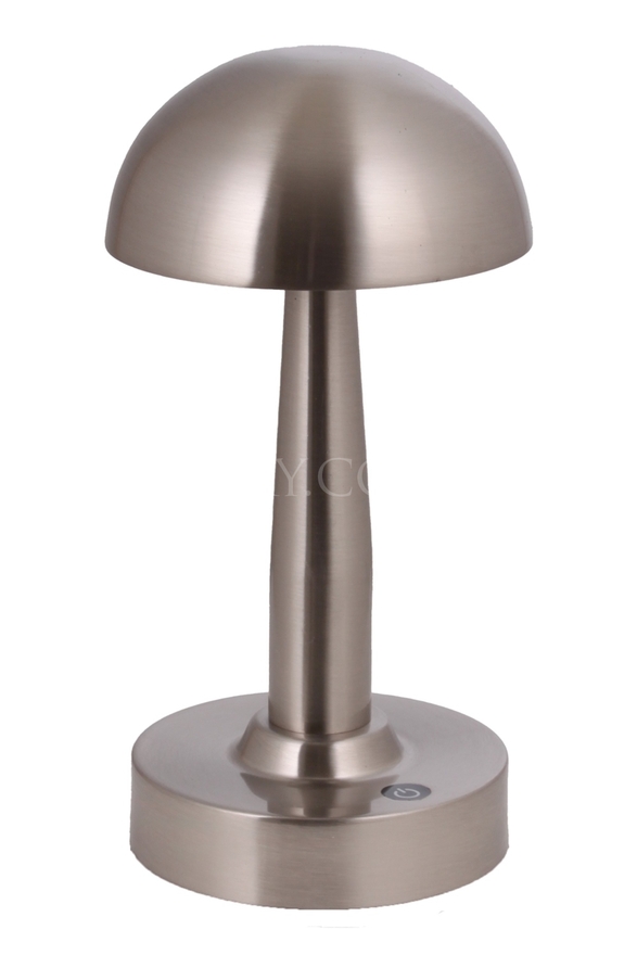 LUXURY ML-64004-N Nikel Kaplama Desk Lamp LED Metal Pleksi 12cm - Luxury