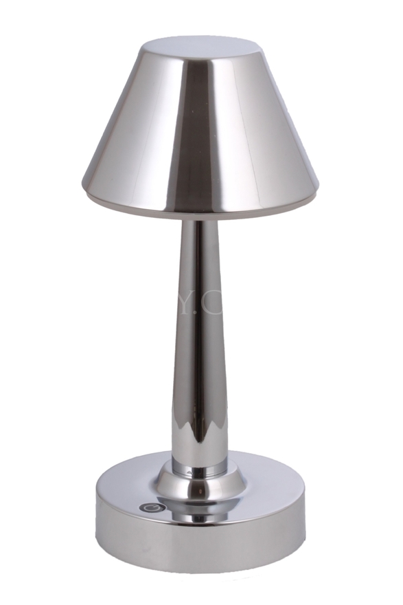 LUXURY ML-64006-K Krom Kaplama Desk Lamp LED Metal Pleksi 11cm - Luxury