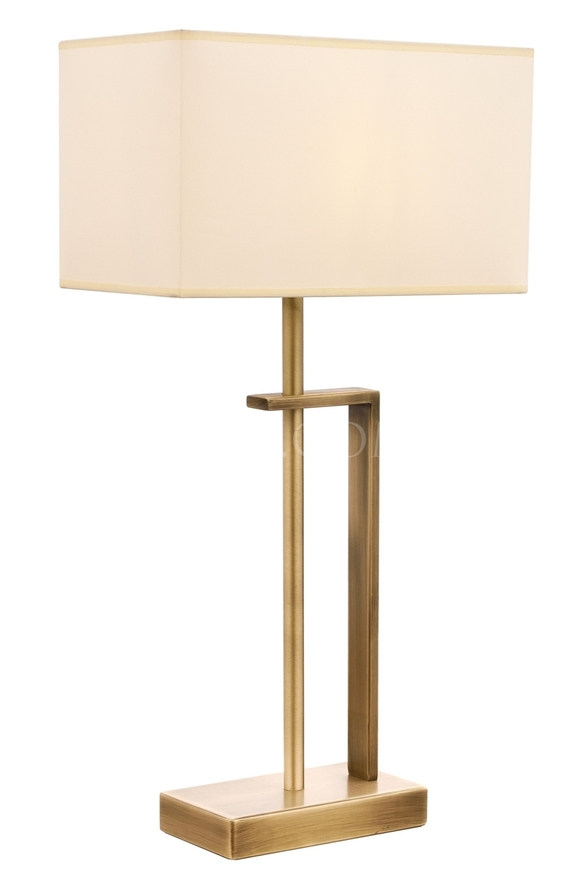 Luxury ML-9109-1E Eskitme Kaplama Desk Lamp E27 Metal Kumaş 30x18cm - 1