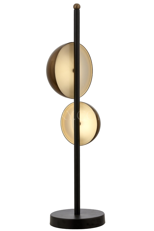 Luxury ML-9113-2BSY Black Boyalı Desk Lamp E14 Metal Pleksi 15cm - Luxury Avize ve Aydınlatma