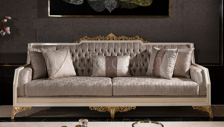 Maderya Modern Cream Living Room - 13