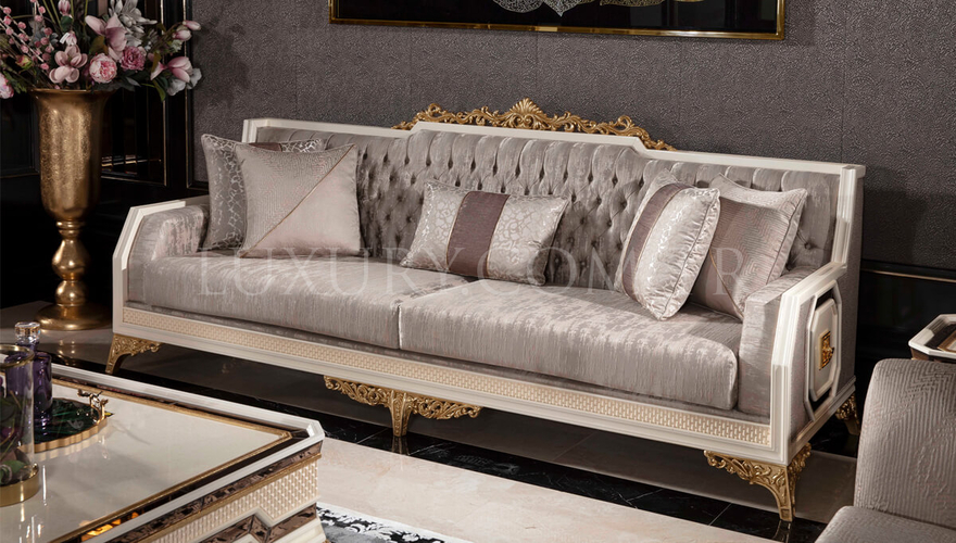 Maderya Modern Cream Living Room - 16