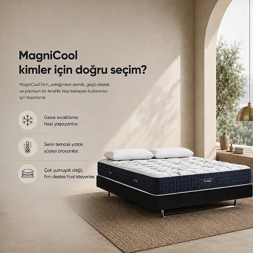MagniCool Serin Uyku Teknolojili Premium Yatak - 4