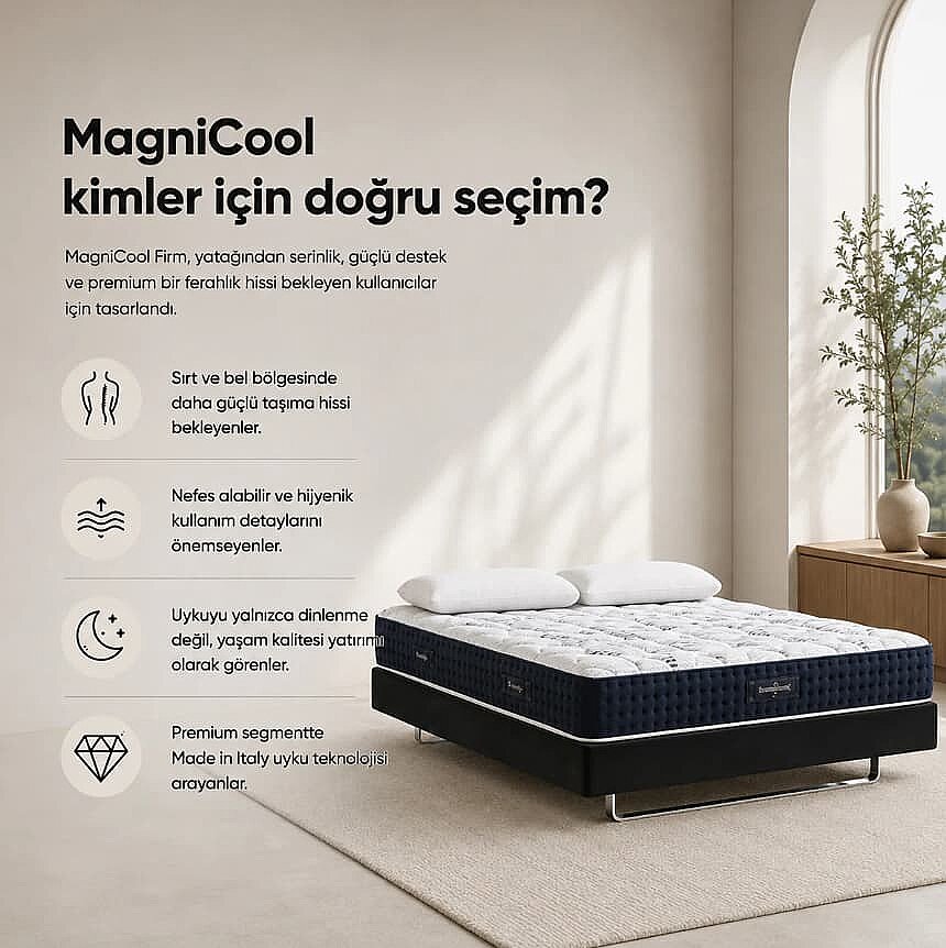 MagniCool Serin Uyku Teknolojili Premium Yatak - 3