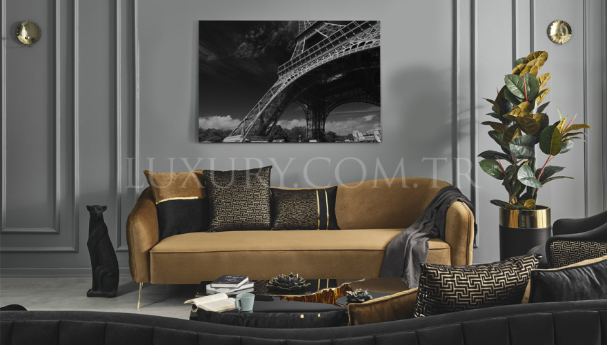 Mamba Modern Gold Koltuk Takımı - 10