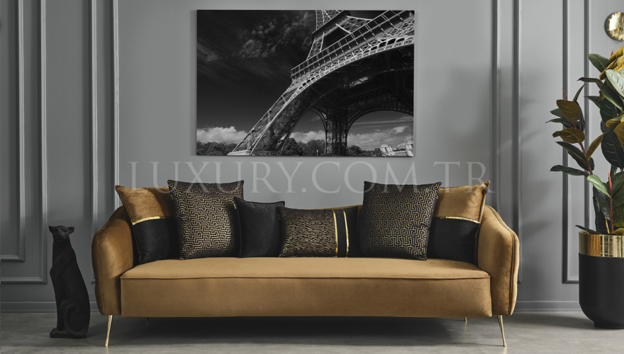 Mamba Modern Gold Koltuk Takımı - 6