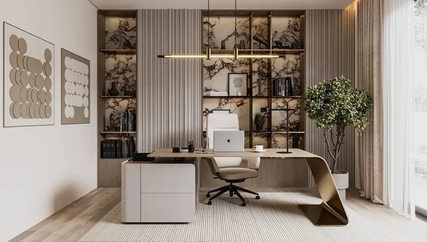 Manhattan Metal Ayaklı Ofis Takımı - 1