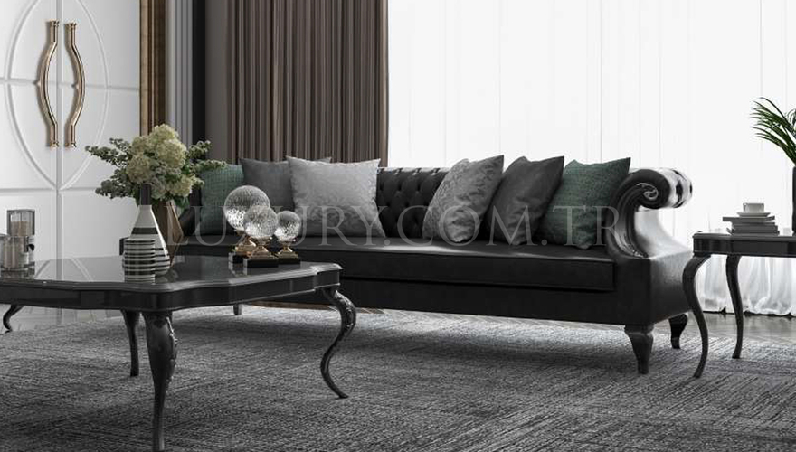 Marakesh Art Deco Sofa Set - 3