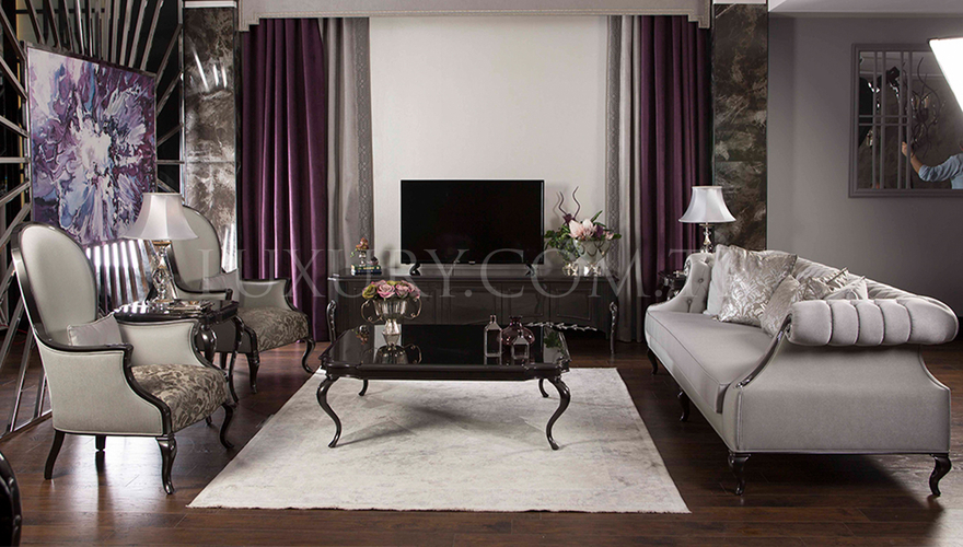 Marakesh Art Deco Sofa Set - 7