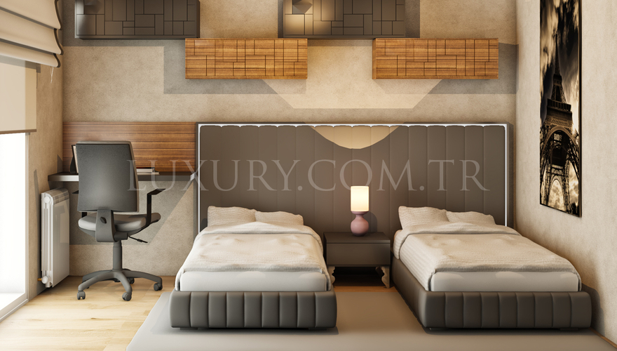 1102 Luxury Line - Marian Genç Odası Dekorasyonu