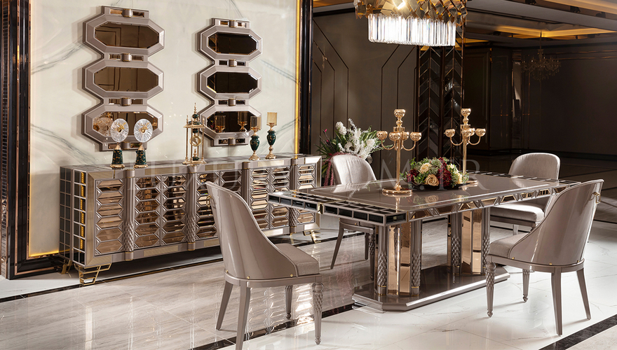 Marsala Metal Yemek Odası - 525