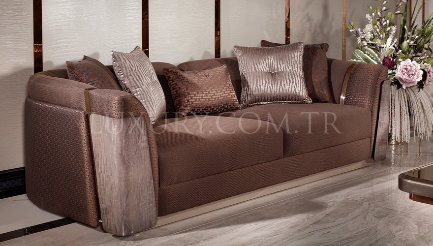 Marven Metal Sofa Set - 6