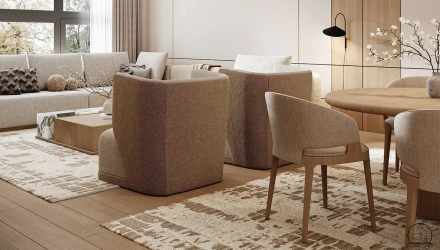 Marvin Krem Köşe Koltuk Takımı - 4