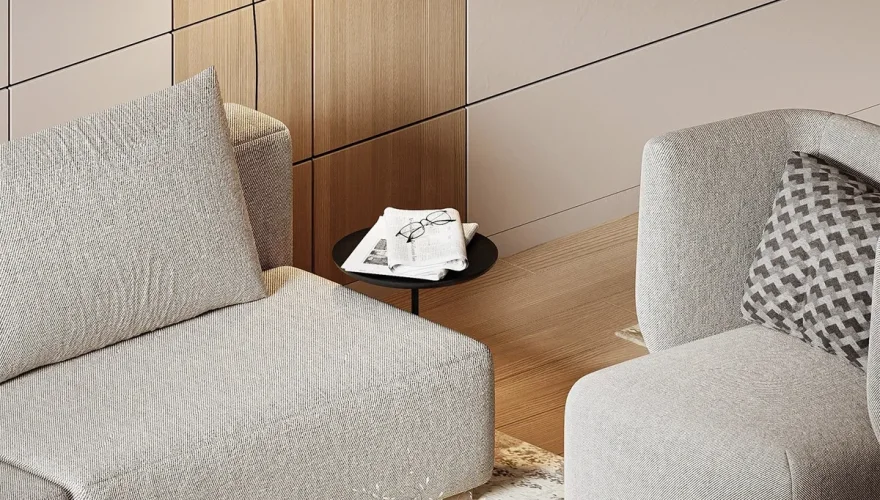 Marvin Krem Köşe Koltuk Takımı - 3