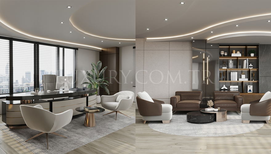 Mask Ofis Dekorasyon Projemiz - 1102 Luxury Line