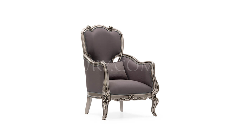 Maslak Classic Gray Sofa Set - 13