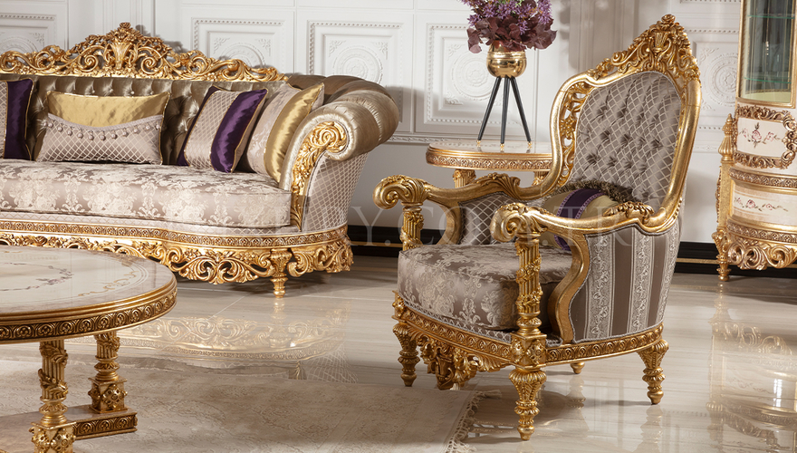 Mazender Classic Living Room - 4