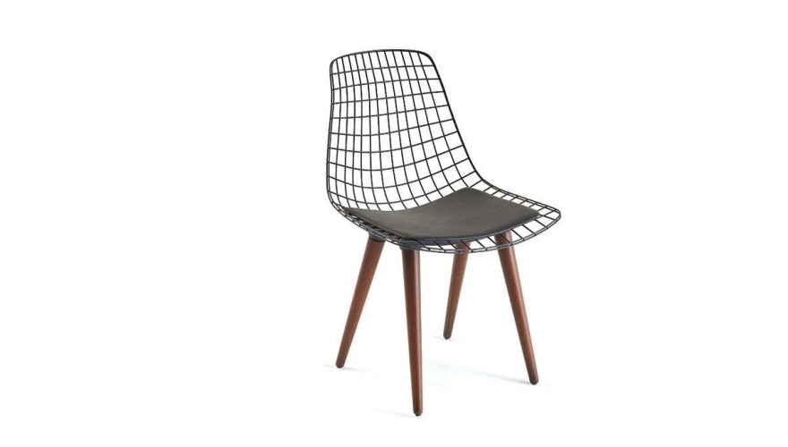 Medin Chair with Wooden Legs - 920