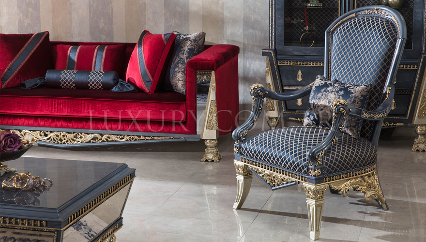 Melikşah Classic Berjerli Living Room - 5