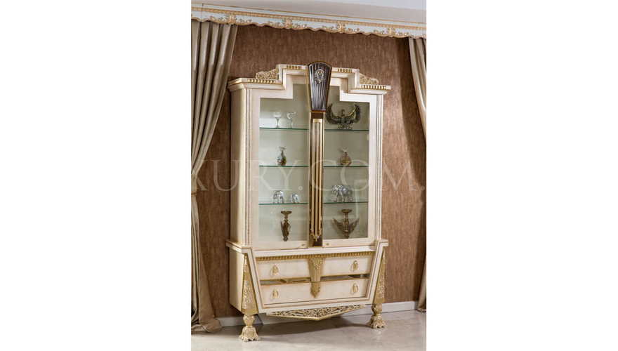 Melikşah Classic Cream Dining Room - 10