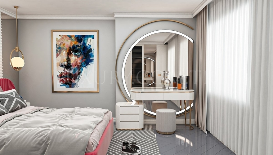 Melino Yatak Odası Mobilyası Dekorasyonu - 5
