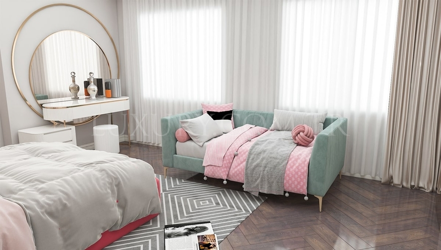 Melino Yatak Odası Mobilyası Dekorasyonu - 10
