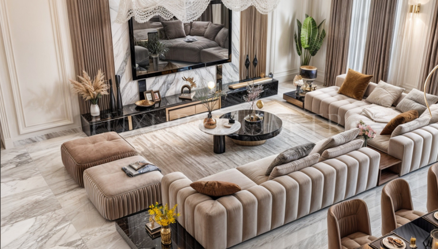 Mendoza Modüler Modern Koltuk Takımı - 1102 Luxury Line