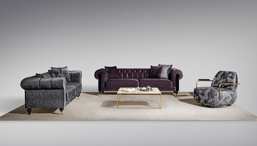 Merano Chesterfield Koltuk Takımı - 3